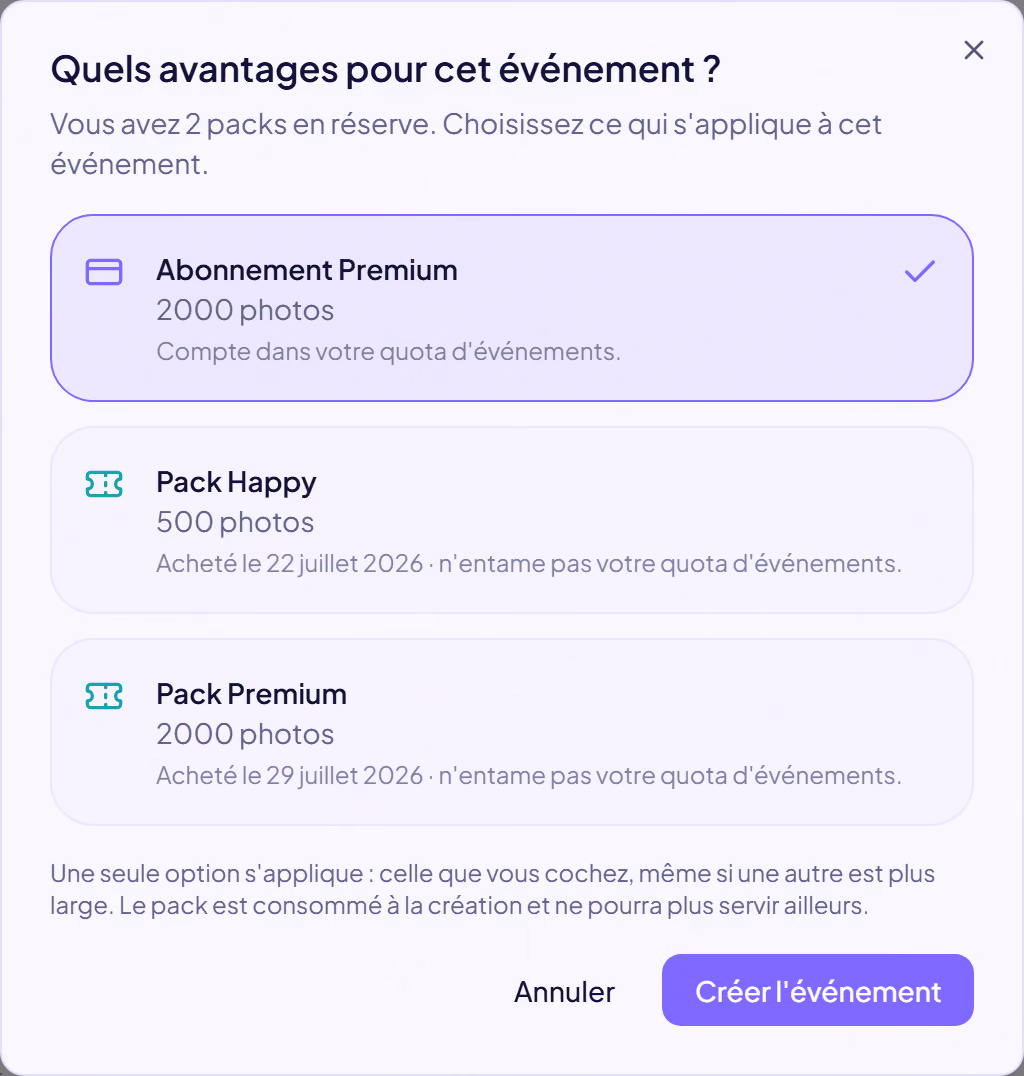Capture d'écran de l'interface SHAREFT