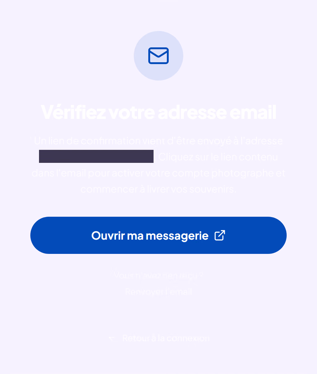 Capture d'écran de l'interface SHAREFT